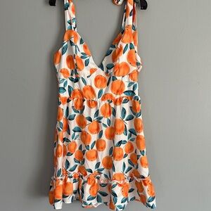 Double Crazy Vibrant Floral Dress